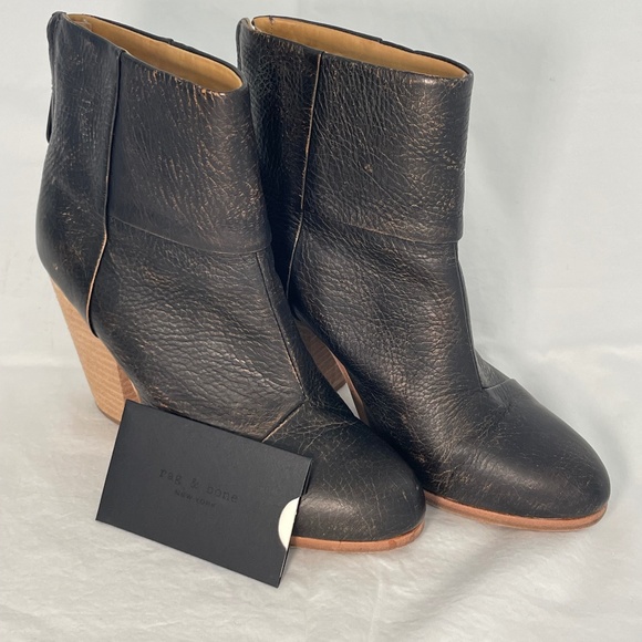 Rag & Bone brown leather bootie size 39 - Picture 4 of 8